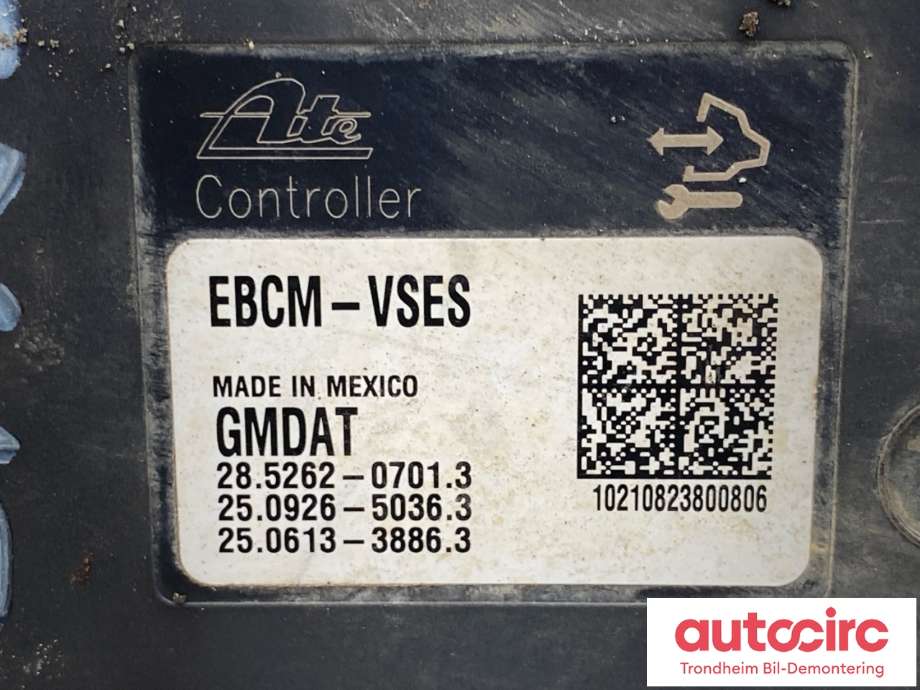 ABS sentral til Opel Antara 2007-2013  (ATE|96851872|95132739|25943362)