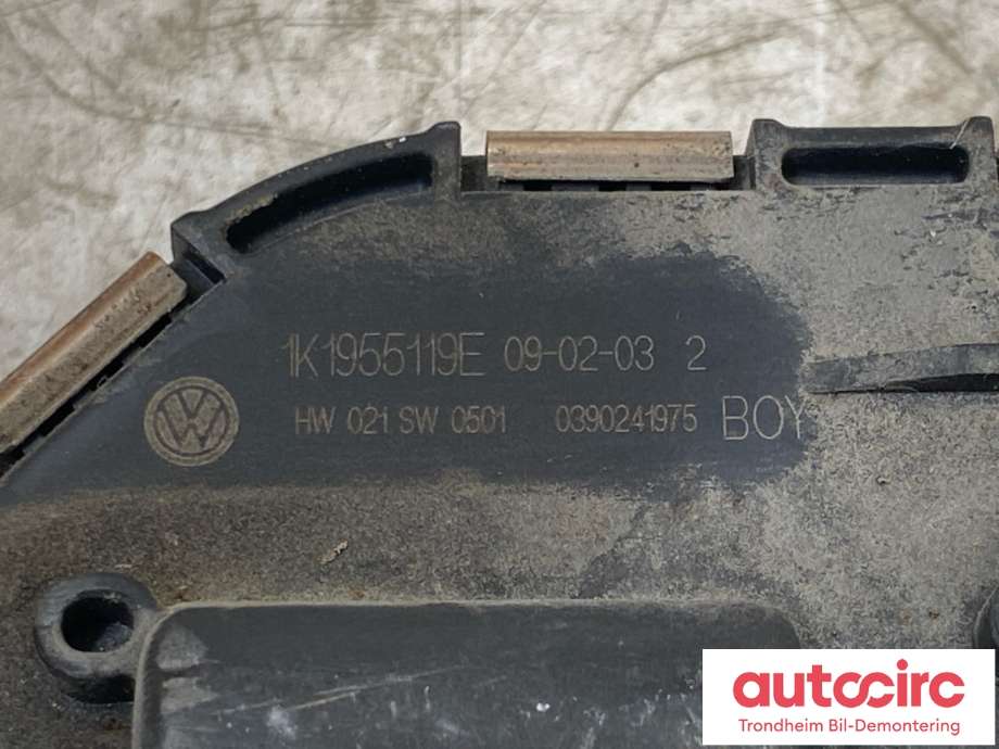 Viskermotor frontrute til VW Golf VI 2008-2012 (BOSCH|1Q1 955 119 B|1Q1 955 119 E|)