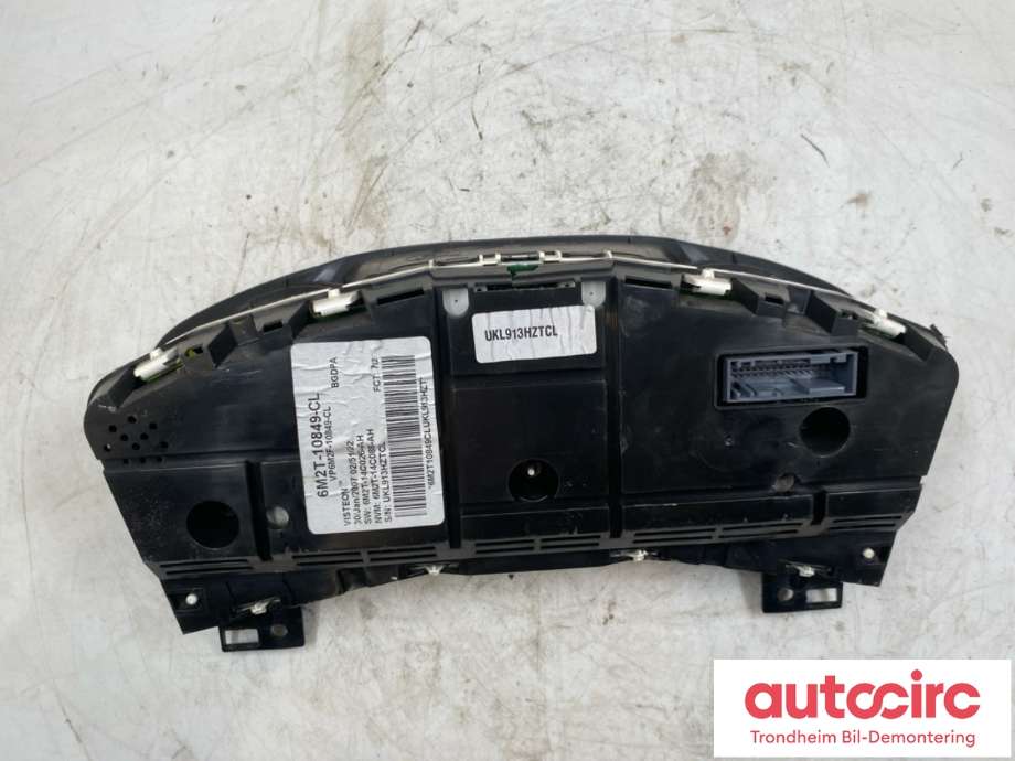 Instrumentpanel til Ford S-Max 2006-2010 (Type I, Fase 1)  (VISTEON|1579917|8M2T-10849-CD|6M2T-10849-CL| 6M2T-10849-DD| 1579919)