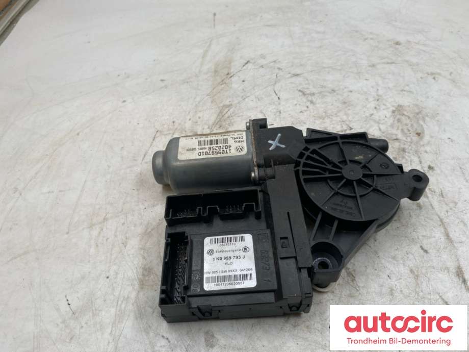 Ruteheis, kun motor, venstre foran til Škoda Octavia 2005-2008 (Type II, Fase 1)  (1T0 959 701 E|1K0 959 793 J|1T0959701D)