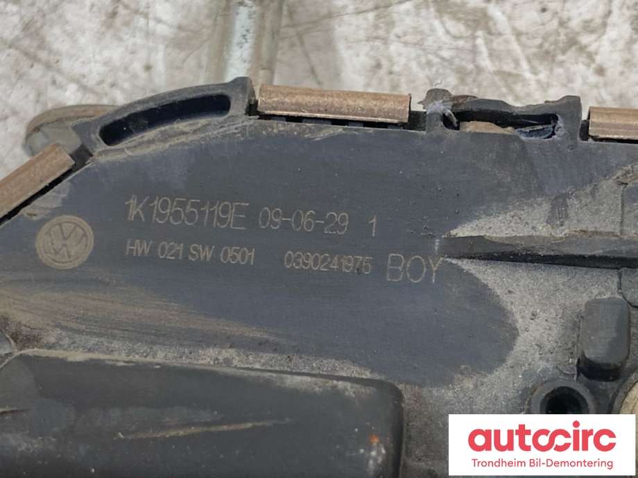 Viskermotor frontrute til VW Golf VI 2008-2012  (BOSCH|1Q1 955 119 B|1Q1 955 119 C|1Q1 955 119 E| 1 397 220 501)