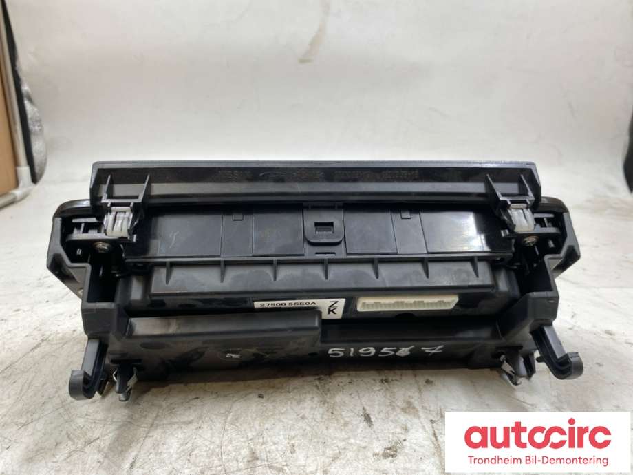 Varmeapparat betjening til Nissan Leaf 2018-->> (Type II) (275005SE0B|)
