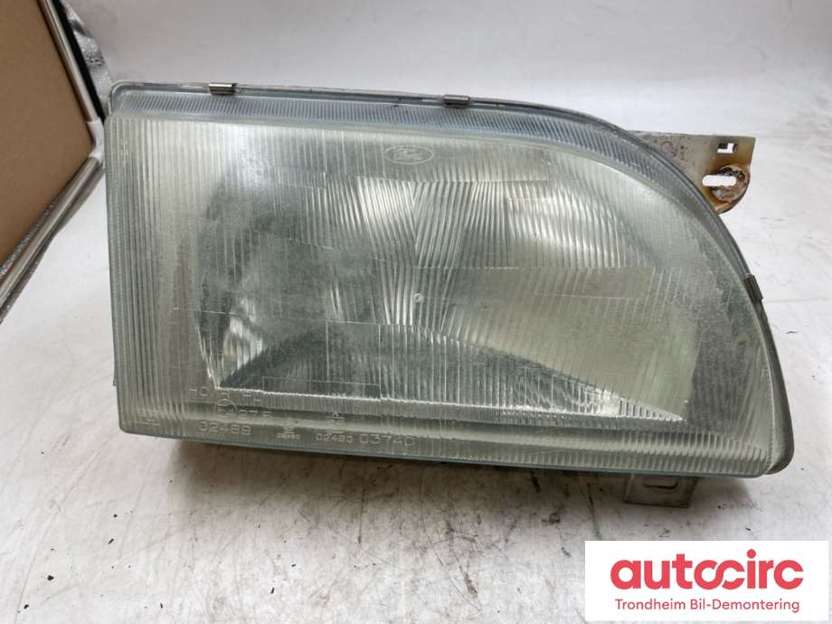 Frontlykt høyre halogen til Ford Transit, 1986-1999 (95VG-13005-SCC)