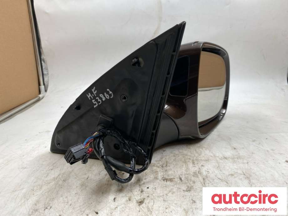 Speil høyre til Audi Q7 2010-2015 (Type I, Fase 2) (4L1857410CL|)