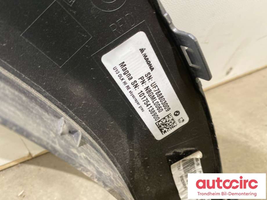 Hjulbuelist venstre bak til BMW iX2 2024-->>  (51 77 5 A86 A37|)