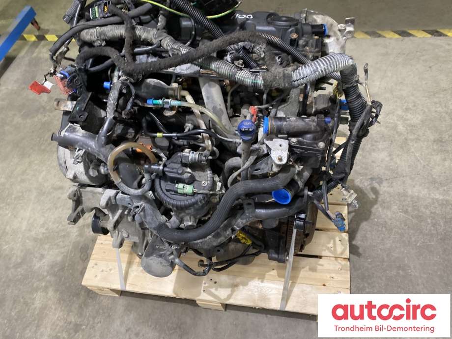 Motor diesel til Peugeot Partner 2002-2008 (Type I, Fase 2)  (0135FE|0139QC|)