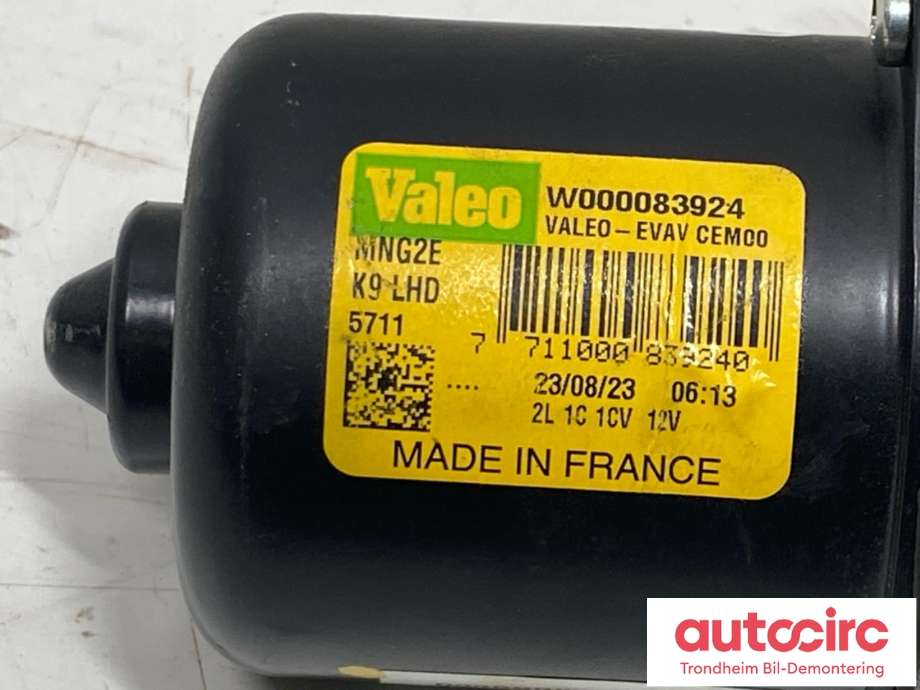 Viskermotor frontrute til Toyota Proace City 2020-->>  (SU001A9768|)