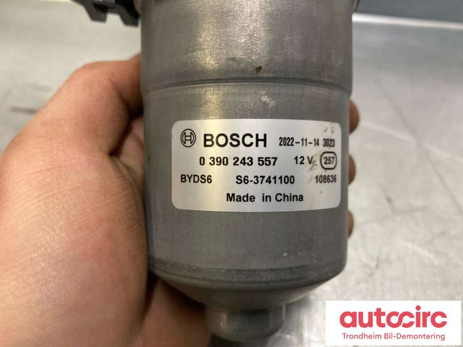 Viskermotor frontrute til BYD Tang 2020-->> (BOSCH|S6-3741100|0390243557|0399401538)