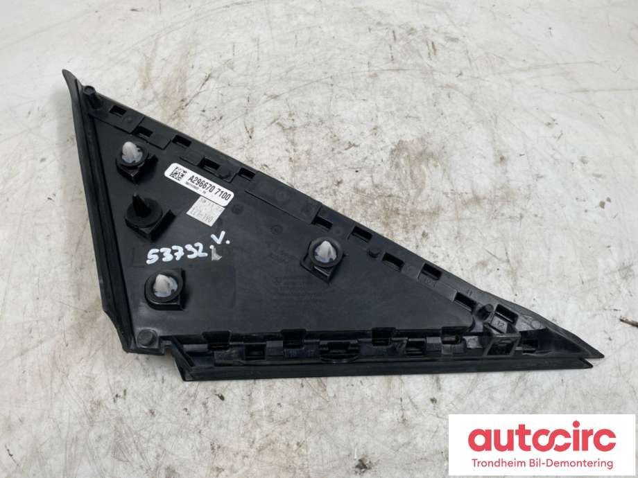 Deksel til Mercedes EQS SUV 2022-->> (X296) (X296) (A2966707100|A2966701101|)