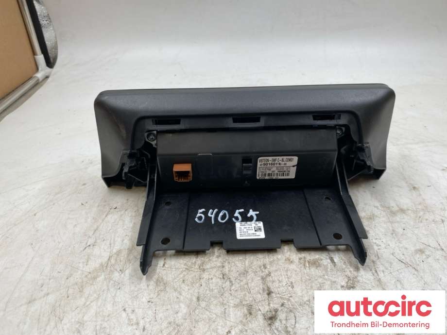 Bilstereo betjeningspanel til Peugeot Partner 2019-->> (Type III)  (4390160113-00|98 281 324 80|98 365 864 80| 98 300 848 80| 98 392 691 ZD)