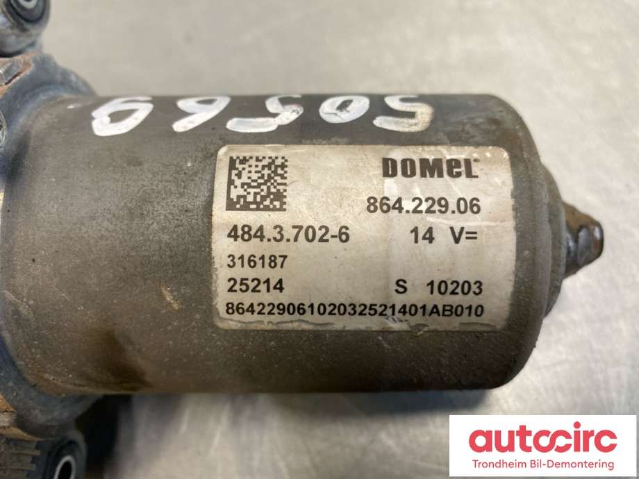 Vakuumpumpe til Peugeot 508 2011-2014 (Type I, Fase 1)  (DOMEL / HELLA|9670101980|4565 88|)