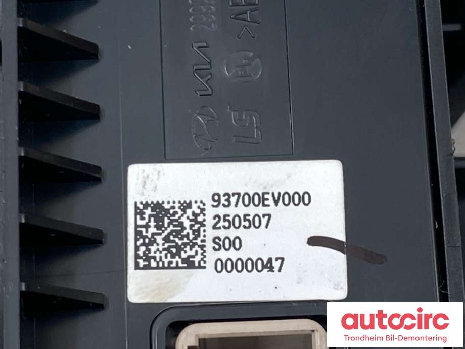 Bryter elektrisk håndbrekk/parkbrems til Kia EV3 2025-->>  (93700EV000|93700EV000DSS|)