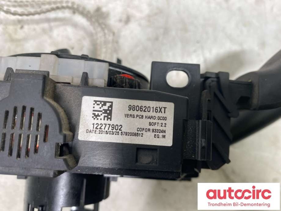 Bryter combi til Citroën Jumpy 2007-2016 (Type II)  (98 062 016 XT|)