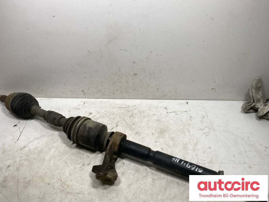Drivaksel høyre foran, diesel/manuell til Mazda 6 2008-2010 (Type II, Fase 1) (GD78-25-50XB|)
