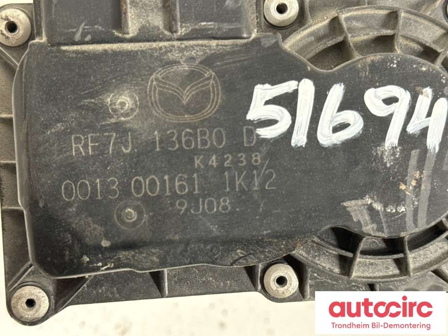 Spjeldhus til Mazda 6 2008-2010 (Type II, Fase 1)  (RF7J136B0D|)