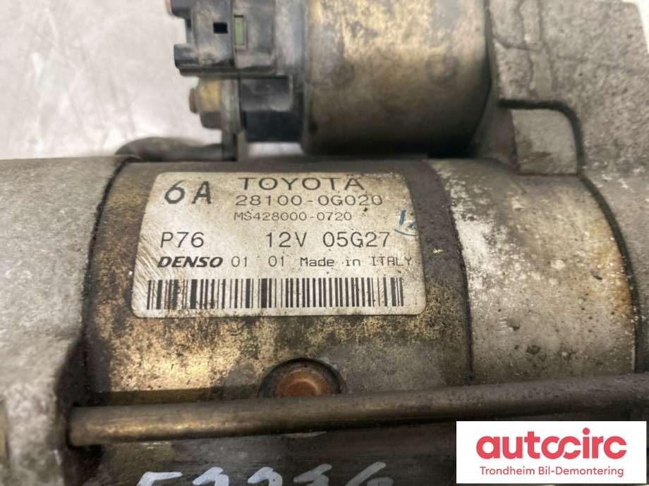 Starter diesel til Toyota Avensis 2003-2008 (Type II)  (281000G020|)
