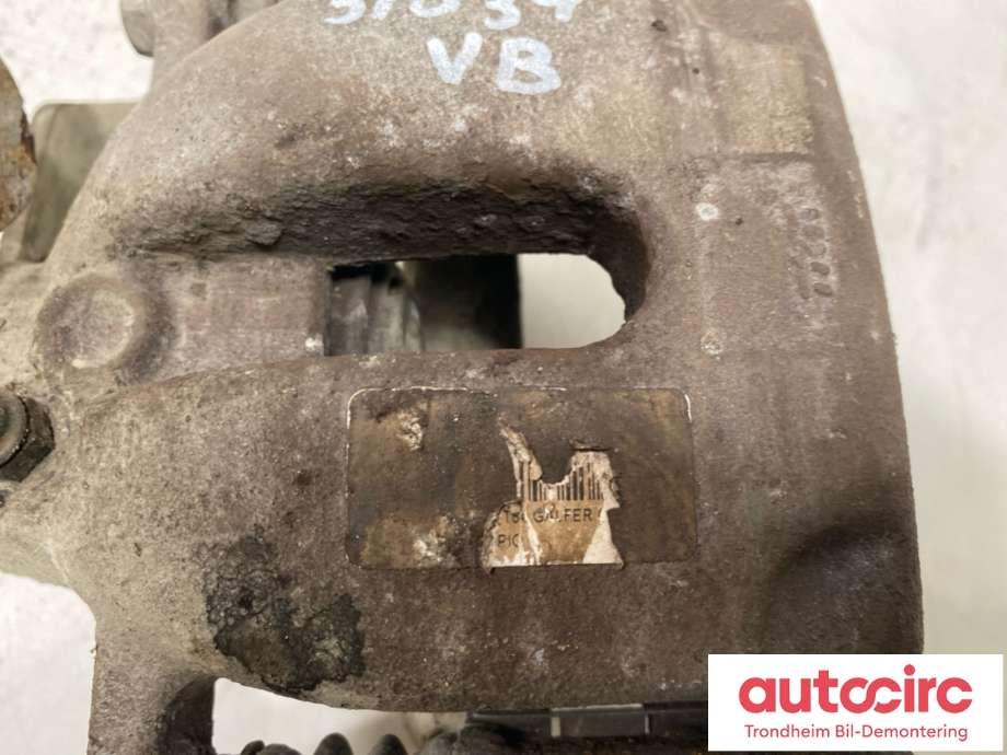 Bremsecaliper venstre bak til Peugeot 3008 2009-2016 (Type I)  (4401 Q0|16 517 644 80|)
