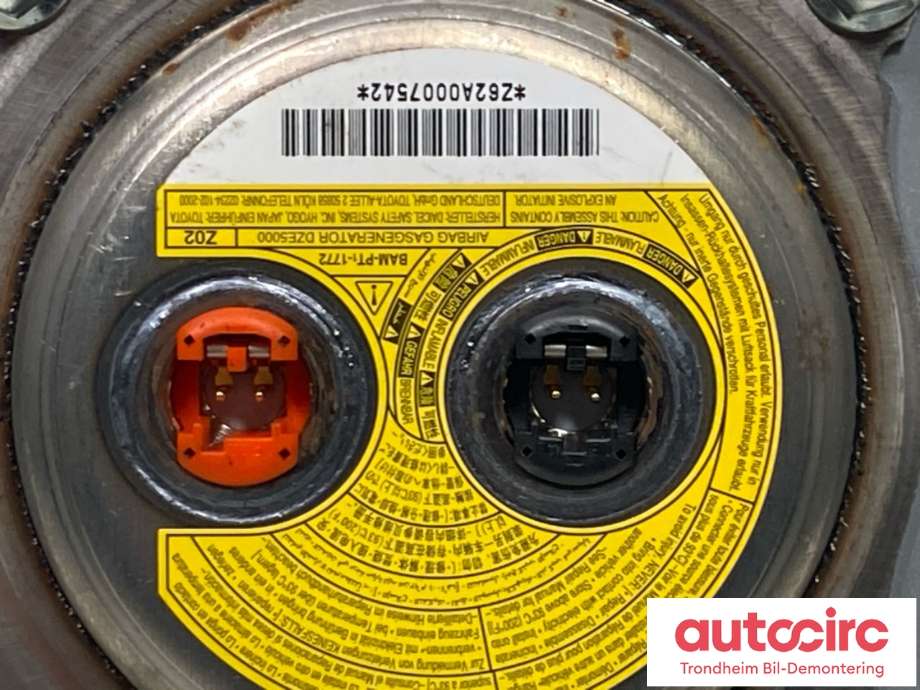 Airbag rattpute til Lexus NX 2014-2021 (Type I) (AZ10) (AZ10) (4513078030C0|)
