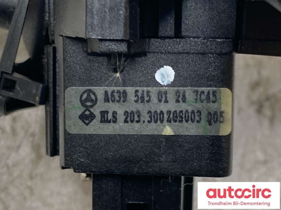 Bryter visker til Mercedes Vito/Viano 2010-2014 (Fase 2) (W639) (W639) (A6395450124|)
