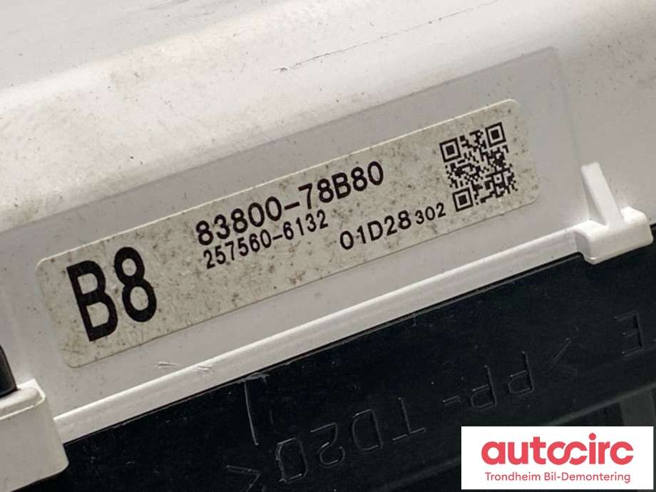Instrumentpanel til Lexus NX 2014-2021 (Type I) (AZ10) (AZ10) (DENSO|8380078B80|257560-6132|)