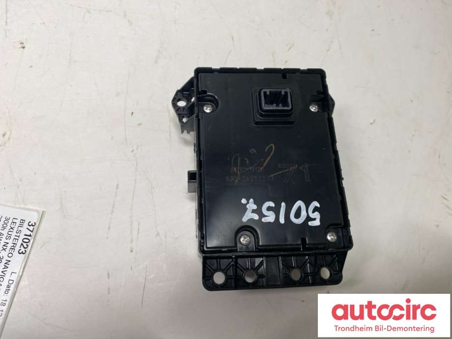 Bilstereo navigasjon betjeningspanel til Lexus NX 2014-2021 (Type I) (AZ10) (AZ10) (8478078120|)