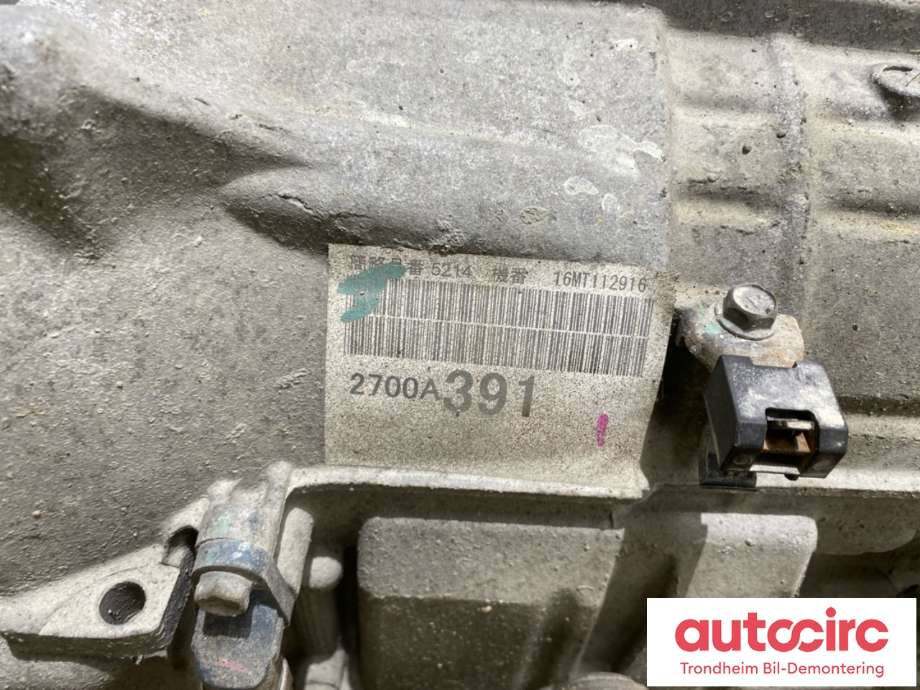 Girkasse automat til Mitsubishi L200 2015-2019 (Type V, Fase 1)  (2700A391||V5AWF)