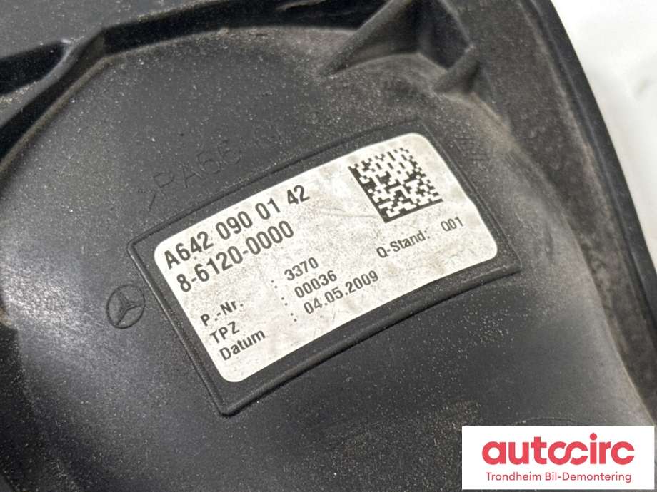Luftmengde/luftmassemåler til Mercedes R-Klasse 2006-2013 (W251) (W251) (BOSCH|A 642 090 16 42|A 642 090 01 42|)