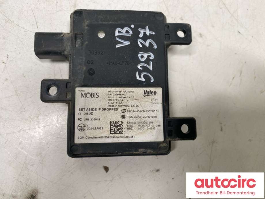 Sensor blindsone til Hyundai Ioniq Hybrid 2016-2019 (Fase 1)  (VENSTRE BAK|95811G2000|)