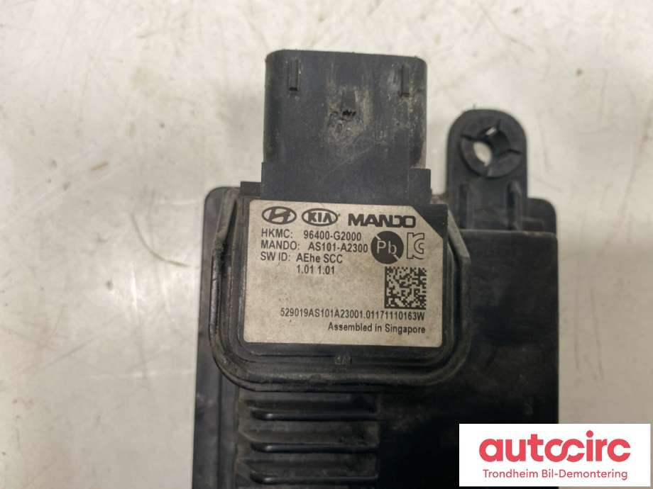 Sensor radar til Hyundai Ioniq Hybrid 2016-2019 (Fase 1)  (96400G2000|AS101-A2300|)