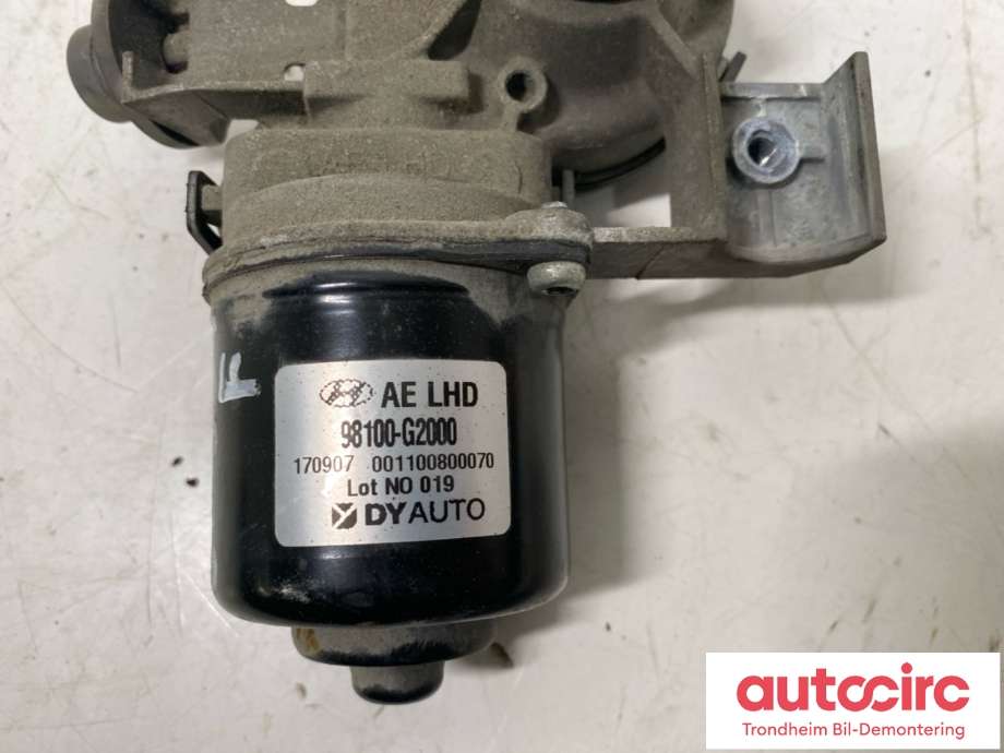 Viskermotor frontrute til Hyundai Ioniq Hybrid 2016-2019 (Fase 1) (98110-G2000|98110G2000|)