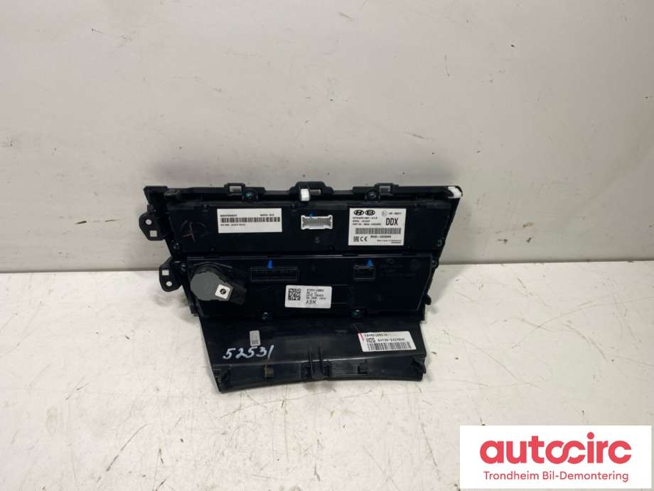 Varmeapparat betjening til Kia Optima 2017-2020  (97250A8BM0WK|97250-A8BM0|96540-D4DA0WK)