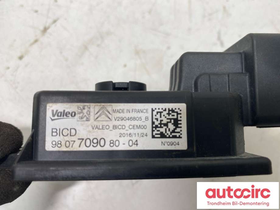 Styreenhet tenning til Citroën C4, Cactus 2014-2017 (Fase 1) (VALEO|9807709080|9828207680|)