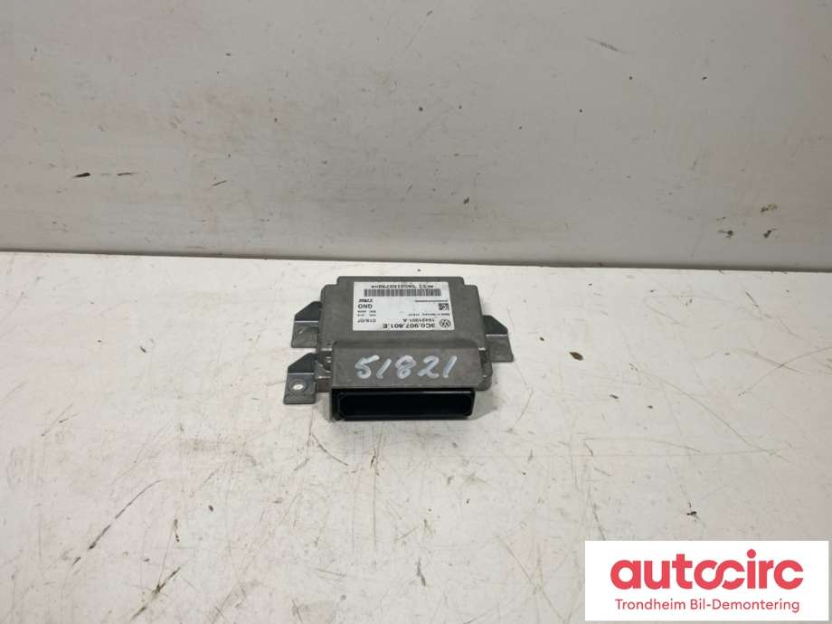 Styreenhet elektrisk parkbrems (EPB - Electric Parking Brake) til VW Passat 2005-2010 (B6) (B6) (TRW|3C0 907 801 E|3C0907801G|)