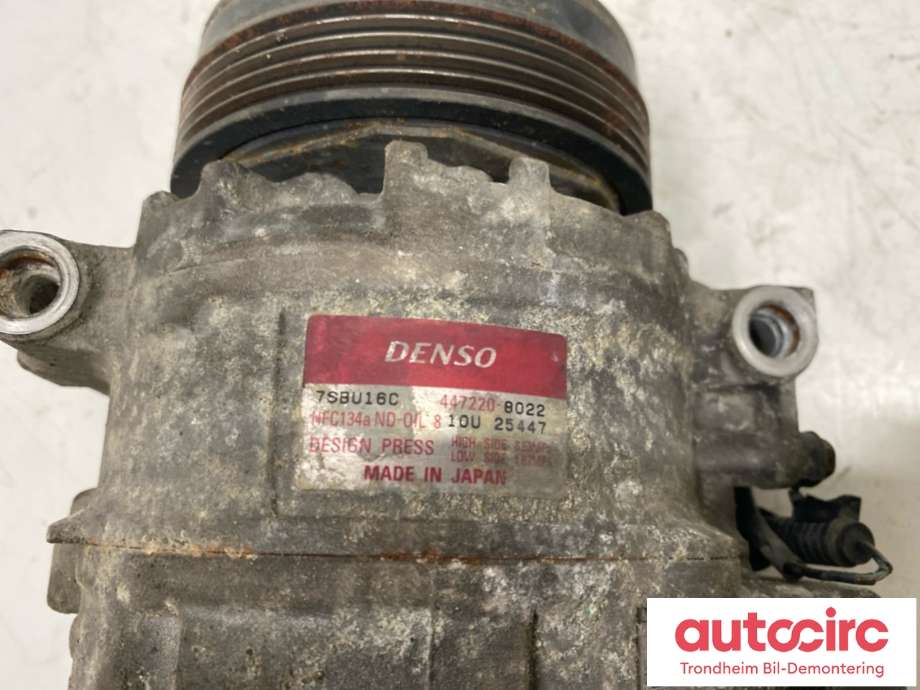 Aircondition kompressor til BMW 3-Serie 1998-2005 (E46) (E46) (DENSO|6910458|64526910458|64 52 6 911 340)