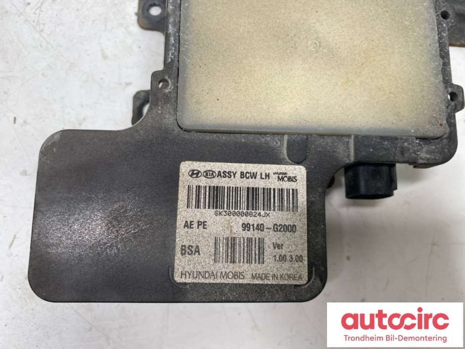 Sensor blindsone til Hyundai Ioniq Electric 2019-->> (Fase 2)  (VENSTRE BAK MOBIS|99140G2000|)