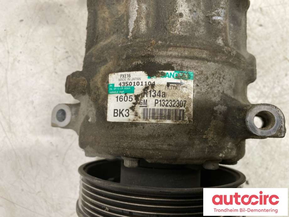 Aircondition kompressor til Opel Insignia A 2009-2014 (SANDEN|13232307|13262839|95516239| P13232307)
