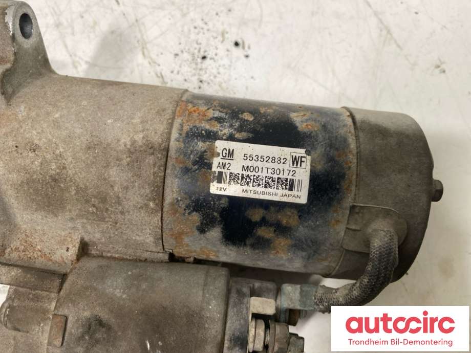 Starter diesel til Opel Insignia A 2009-2014  (GM|55352882|55585238|95520321| 1648214080)