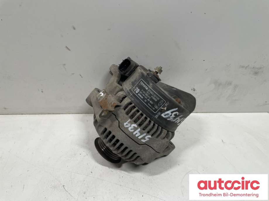 Dynamo til Toyota Avensis 1997-2000 (Type I, Fase 1)  (BOSCH|2706002100|0 123 325 012|)