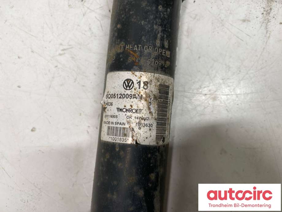 Støtdemper bak til VW Golf VII 2012-2017 (Fase 1)  (5Q0512009AM|5Q0513045AM|)
