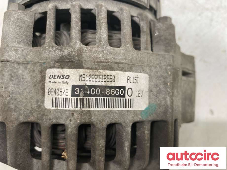 Dynamo til Subaru Justy 2003-2007 (Type III) (MAGNETI MARELLI / DENSO|MS1022118560|31400-86G0|)