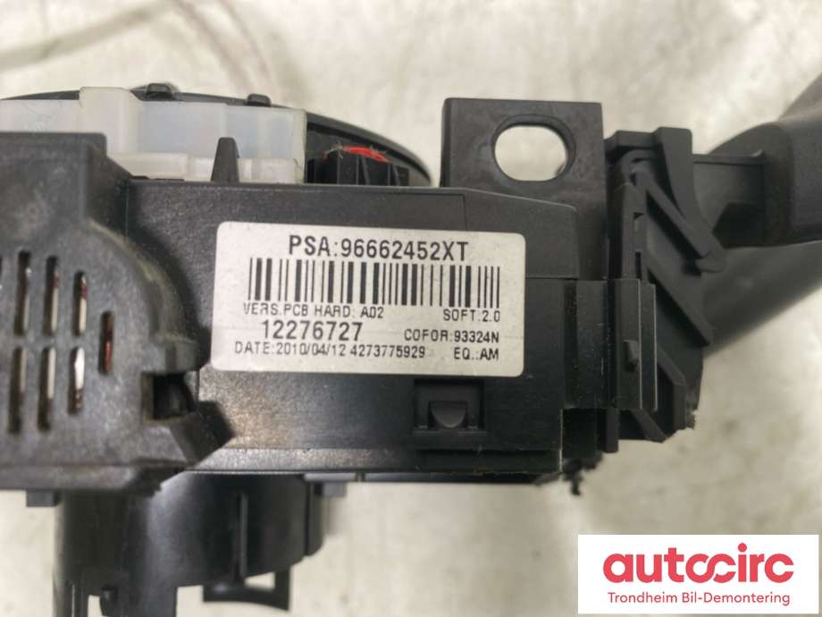 Bryter combi til Citroën Berlingo 2008-2015 (Type II, Fase 1)  (96662452XT|)