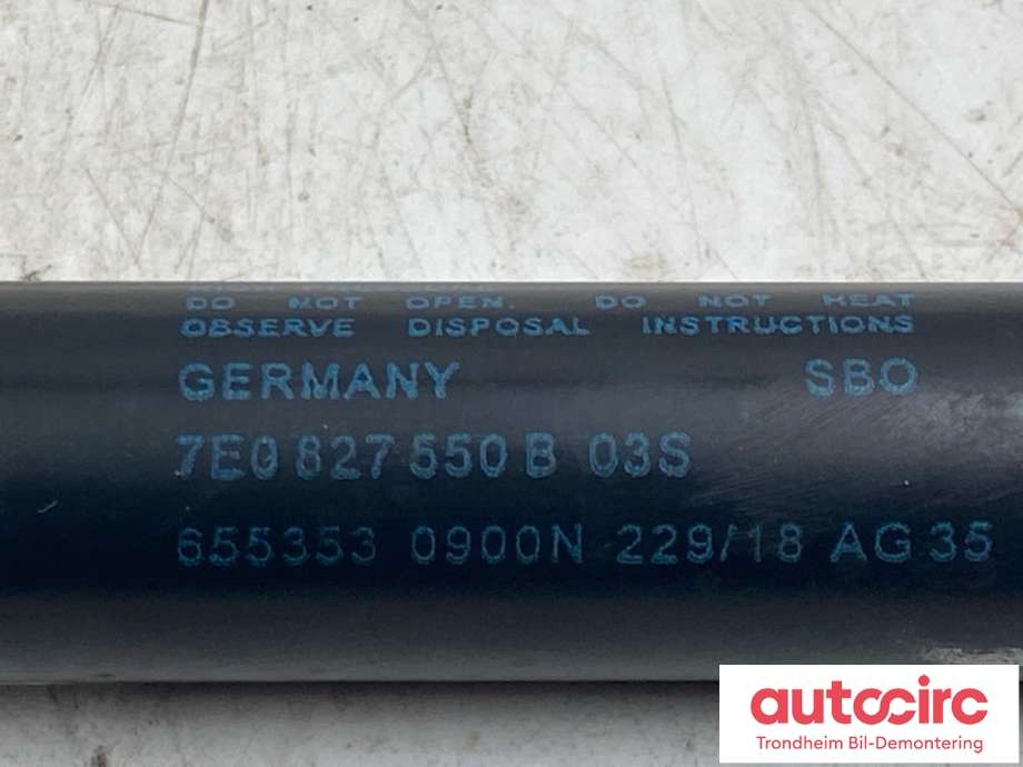 Baklukedemper til VW Transporter / Caravelle 2015-2019 (T6) (T6) (7E0 827 550 B|)