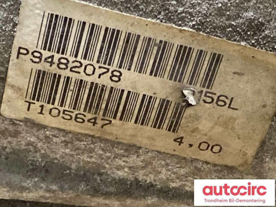 Girkasse manuell til Volvo S60 2000-2004 (Type I, Fase 1)  (M56L|36050417|1208978|9482078)