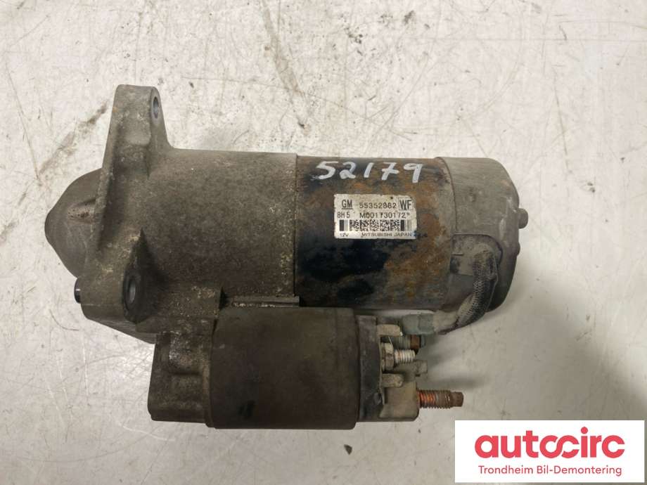Starter diesel til Opel Insignia A 2009-2014  (MITSUBISHI JAPAN|55352882|55585238|95520321| 1648214080)
