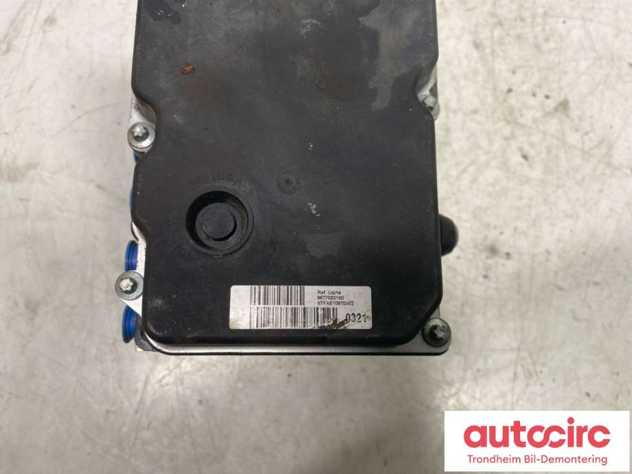 ABS sentral til Peugeot 508 2011-2014 (Type I, Fase 1) (BOSCH|9677031780|9677032180|1606528080| 0 265 951 245)