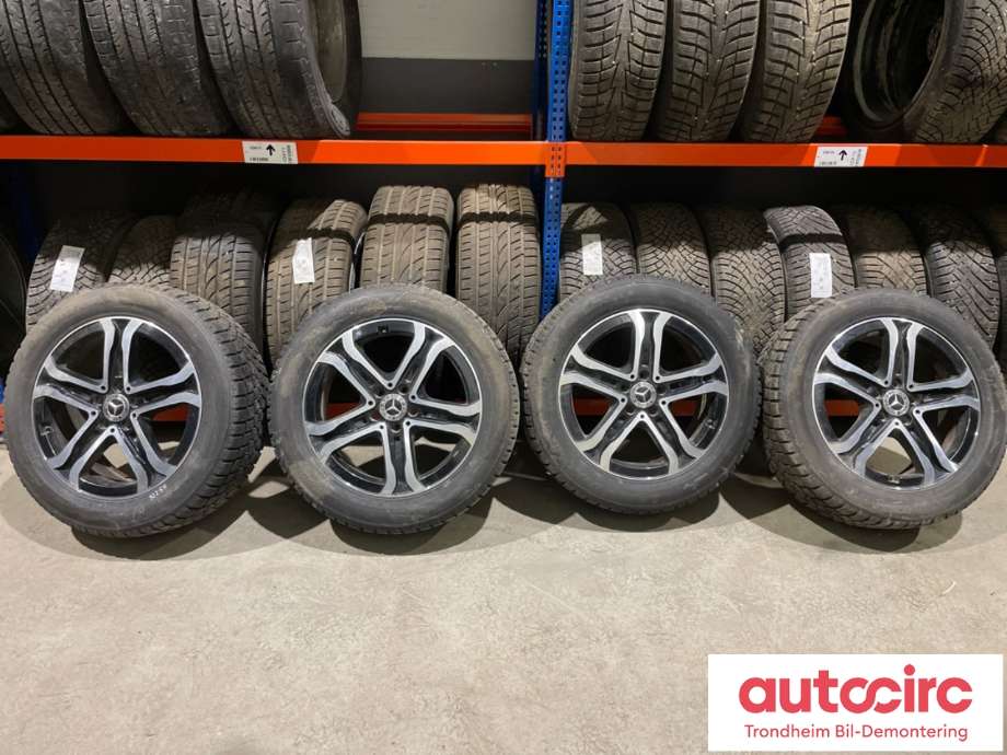 Hjulsett aluminium vinter til Mercedes EQB, 2022-->>  (18 TOMMER|235/55R18)