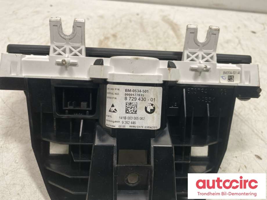 Instrumentpanel til BMW i3 2013-2022  (9354804|BM-0534-101|62105A08590)