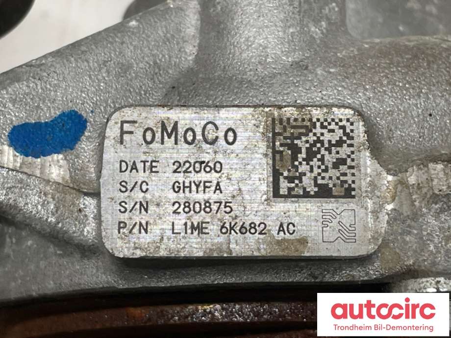 Turbo til Ford Explorer 2020-->>  (HØYRE|2702848|L1ME-6K682-AD|L1ME-6K682-AC)