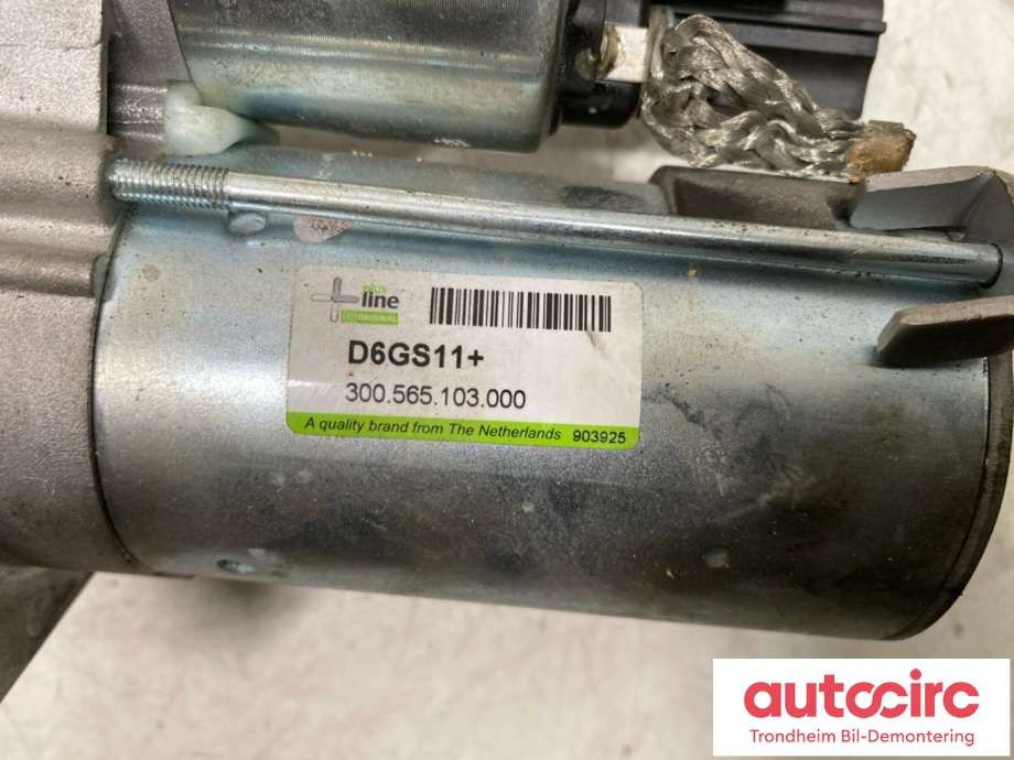 Starter til VW Scirocco 2008-2013  (REMANUFACTURED|02Z 911 024 P|02Z 911 023 G|)
