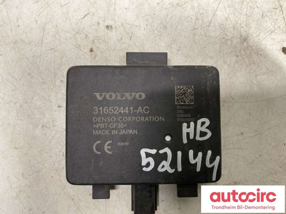 Sensor radar til Polestar 2 2020-->> (HØYRE BAK|31652441|31652441-AC|)